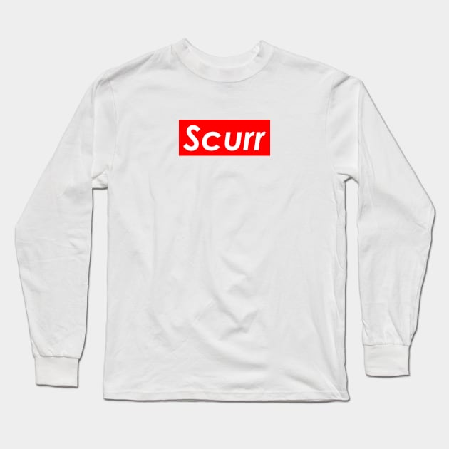 Scurr (Red) Long Sleeve T-Shirt by Graograman